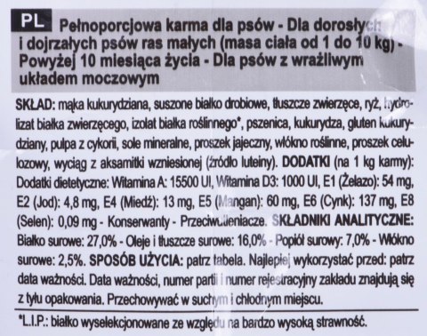 ROYAL CANIN Mini Urinary Care CCN - sucha karma dla psa - 1kg