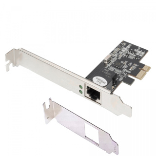 Karta sieciowa DIGITUS przewodowa PCI Express 1x RJ45 2.5 Gigabit Ethernet 10/100/1000/2500Mbps