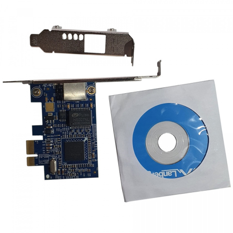 Karta sieciowa Lanberg 1Gb PCI-E 1x RJ45