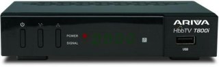 Tuner Ariva T800i HbbTV DVB-T2 H.265 HEVC