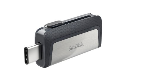 Pendrive SanDisk Ultra SDDDC2-128G-G46 (128GB; USB 3.1, USB-C; kolor czarny)