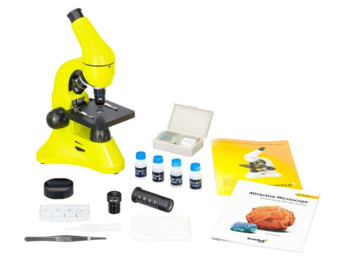 (EN) Mikroskop Levenhuk Rainbow 50L PLUS Lime\Limonka (EN) Mikroskop Levenhuk Rainbow 50L PLUS Lime\Limonka
