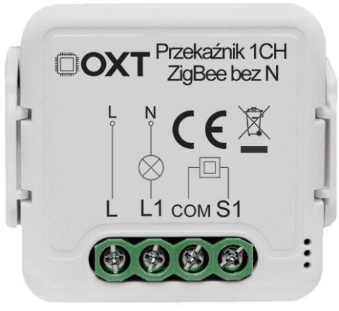 Moduł OXT mini 1 obwód ZigBee bez N Tuya