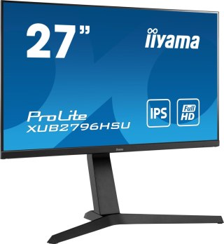 Monitor LED IIYAMA XUB2796HSU-B1 HAS + Pivot 1ms FreeSync