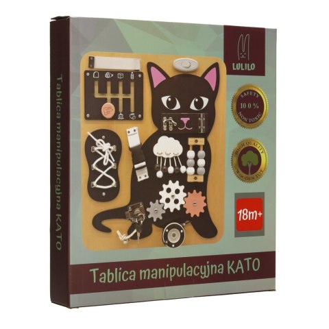 Tablica manipulacyjna sensoryczn Kotek LULILO Kato