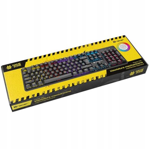 KLAWIATURA MECHANICZNA GAMINGOWA GAMEZONE HITT RGB TRACER