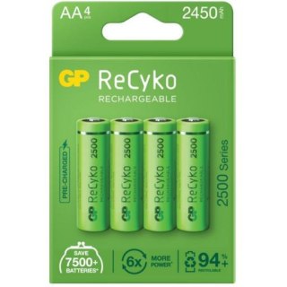 Akumulatorki AA / R6 GP ReCyko 2500 Series Ni-MH 2450mAh blister 4 sztuki