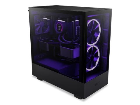 Obudowa NZXT H5 Elite Midi Tower czarna z oknem