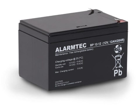 Akumulator ALARMTEC seri BP 12V 12Ah