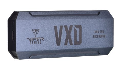 PATRIOT VXD obudowa SSD USB3.2 M.2 NVMe 1.3 do 2TB Aluminium RGB