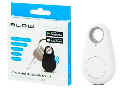 Brelok lokalizator klucz Bluetooth biały