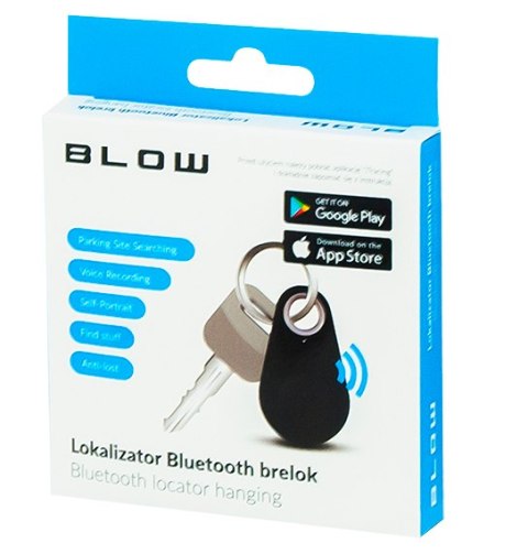 Brelok lokalizator klucz Bluetooth biały