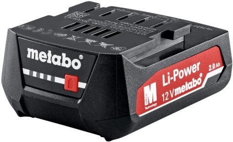 Wiertarko-wkrętarka akumulatorowa Metabo PowerMaxx BS 12 2x2Ah ładowarka, walizka