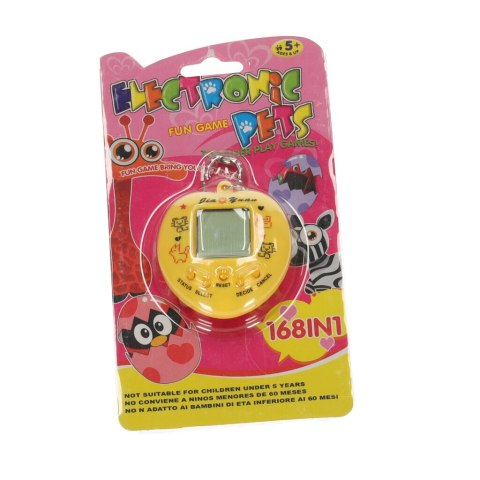 Zabawka Tamagotchi elektroniczna gra 49w1 żółte