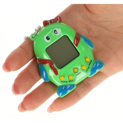 Zabawka Tamagotchi elektroniczna gra zwierzątko zielone