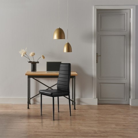 KRZESŁO KRZESŁA ZESTAW KRZESEŁ DO SALONU SKÓRA 4X MODERNHOME KRZESŁO KRZESŁA ZESTAW KRZESEŁ DO SALONU SKÓRA 4X MODERNHOME