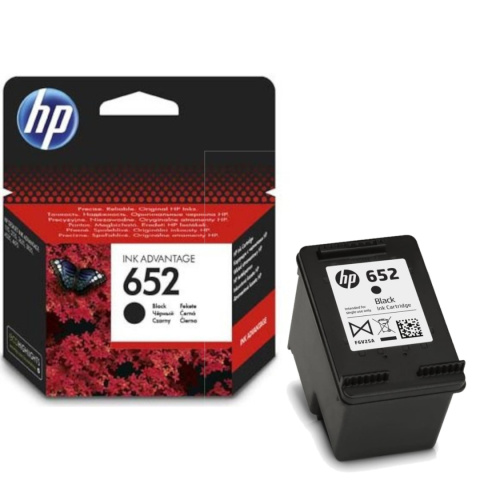 Tusz HP 652 Black Tusz HP 652 Black
