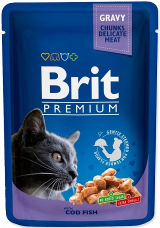 Brit Cat Pouches COD FISH 100g