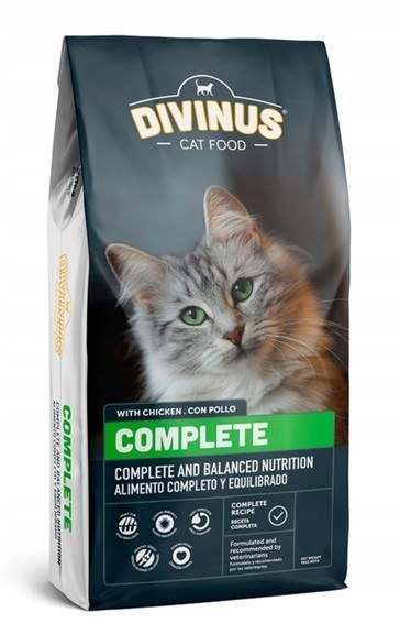 Divinus Cat Complete dla kotów dorosłych 2kg