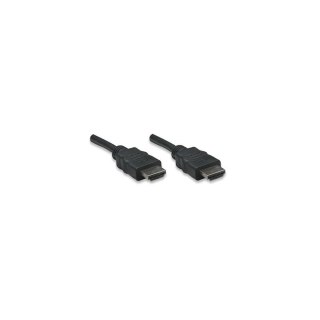 Kabel Manhattan HDMI / HDMI 4K*30Hz M/M Ekranowany 10m czarny