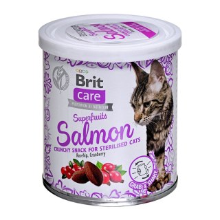 Brit Care Cat Snack Superfruits Salmon 100g