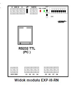 Ekspander wyjść ROPAM EXP-O8T-RN