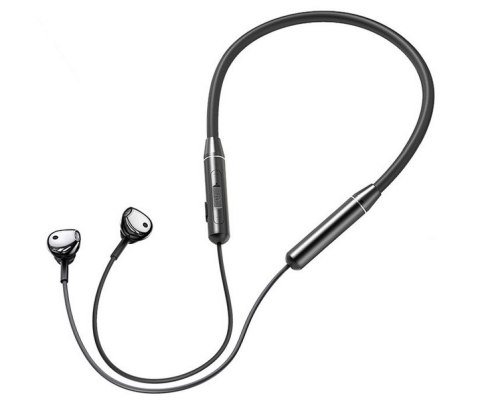 Joyroom bezprzewodowe słuchawki sportowe bluetooth neckband czarny (JR-D6)