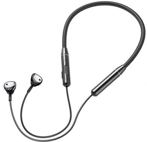 Joyroom bezprzewodowe słuchawki sportowe bluetooth neckband czarny (JR-D6)