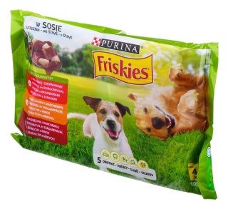 FRISKIES ADULT Mięso 4x100g