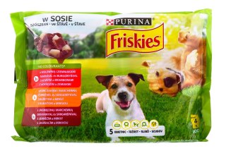 FRISKIES ADULT Mięso 4x100g