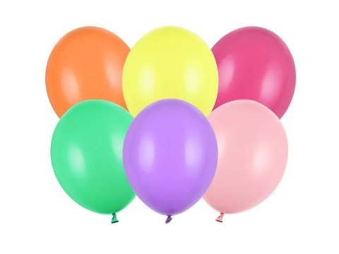 Balony Strong 27cm pastelowe mix kolor 100 sztuk