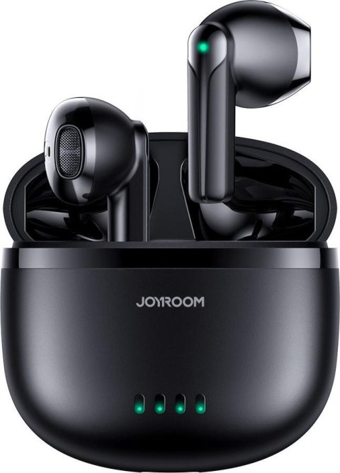 Joyroom słuchawki TWS bezprzewodowe ENC wodoodporne IPX4 Bluetooth 5.3 czarny JR-TL11