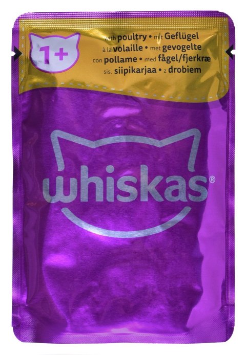 WHISKAS saszetki mix w sosie dla kota 80x85g