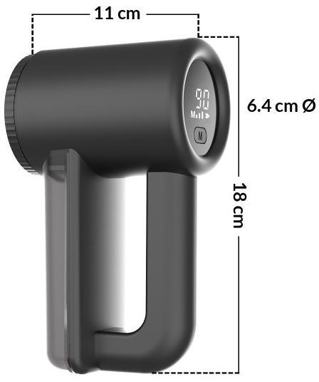 Golarka do ubrań tkanin zmechaceń Heckermann® BL560