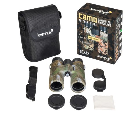 Lornetka Levenhuk Camo Grass 10x42 z celownikiem