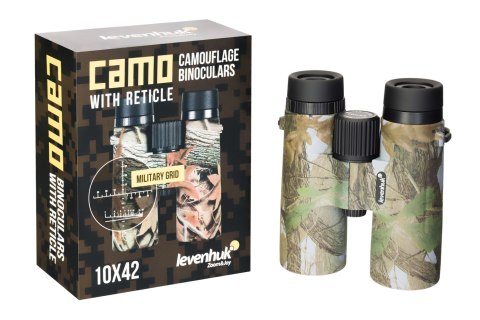 Lornetka Levenhuk Camo Grass 10x42 z celownikiem