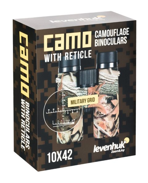 Lornetka Levenhuk Camo Grass 10x42 z celownikiem