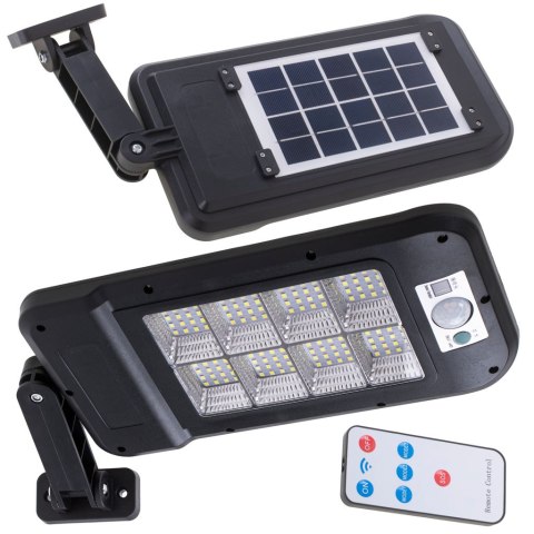 Lampa solarna latarnia uliczna 128LED + pilot