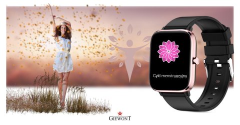 Smartwatch Giewont GW230-3 Różowe Złoto-Czarny