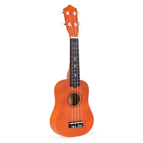 Gitara ukulele dla dzieci drewniana 4 struny nylonowe