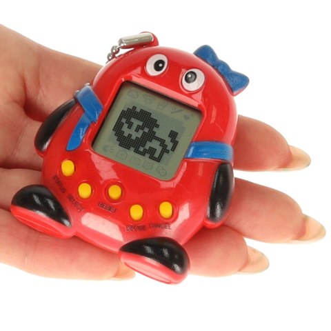 Zabawka Tamagotchi elektroniczna gra zwierzątko czerwone