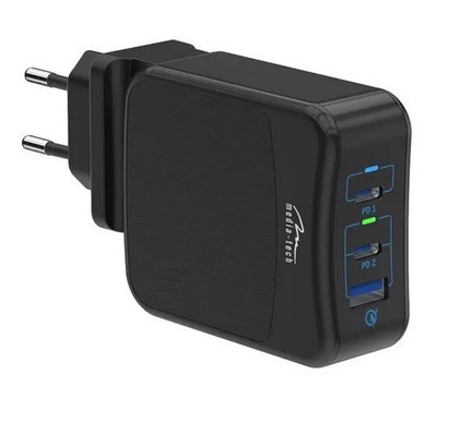 MT6252 USB-C PD SMART POWER ADAPTOR - Automatyczny, uniwersalny zasilacz 65W USB-C PD