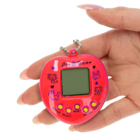 Zabawka Tamagotchi elektroniczna gra 49w1 czerwone