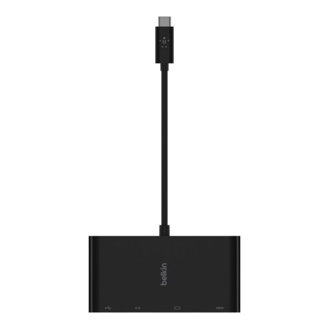 BELKIN HUB USB-C MULTIMEDIA?ADAPTER, CZARNY