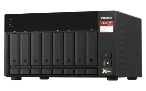 Qnap-TS-873A-8G tower 8bay AMD Ryzen 8GB RAM