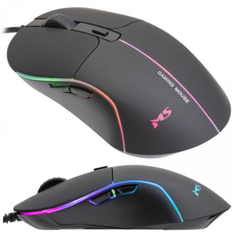 MYSZ MS NEMESIS C320 6400DPI 7P LED GAMING