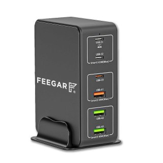 Ładowarka sieciowa Feegar Charger Tower PRO 140W 6xUSB