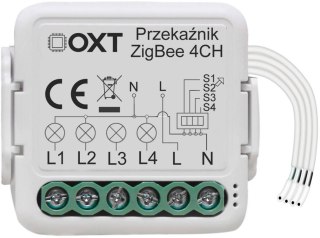 Moduł OXT mini 4 obwody ZigBee Tuya