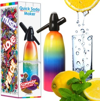 SATURATOR QUICK SODA SA-01 K RAINBOW 1 LITR SUMMER EDITON