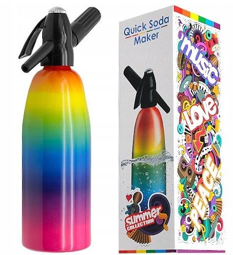 SATURATOR QUICK SODA SA-01 K RAINBOW 1 LITR SUMMER EDITON